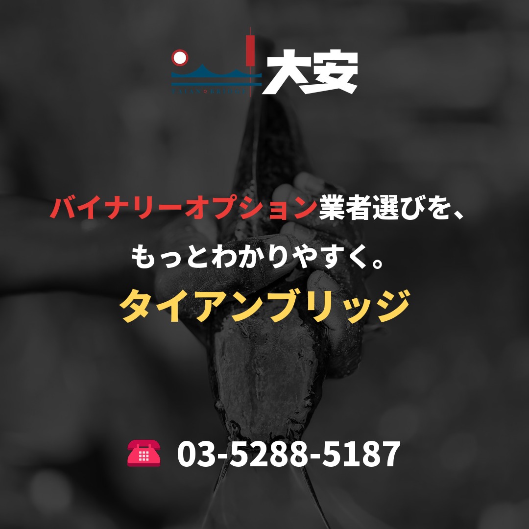 バイナリーオプション業者選びを、もっとわかりやすく。｜タイアンブリッジ